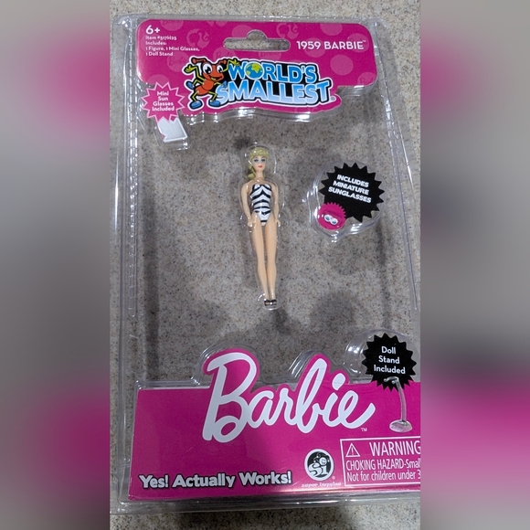 Mattel Other - World's Smallest 1959 Barbie Doll